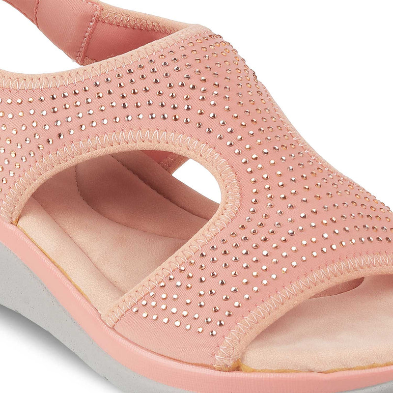 The Luis Pink Casual Sandals