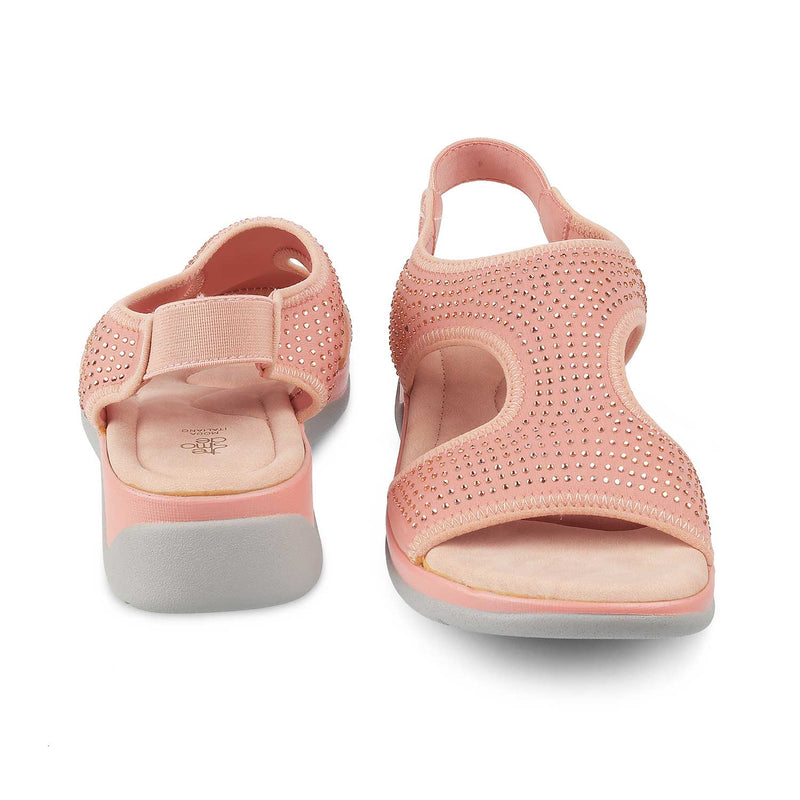 The Luis Pink Casual Sandals