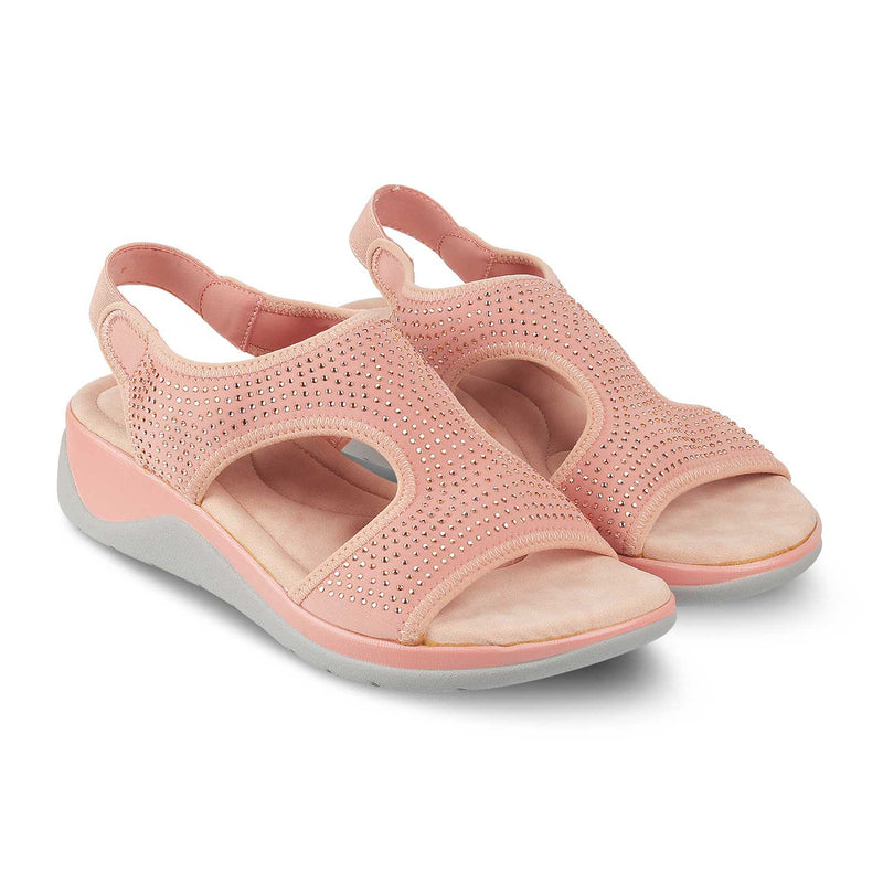 The Luis Pink Casual Sandals