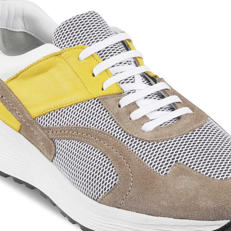 The Niccolo Beige Sneakers for Men