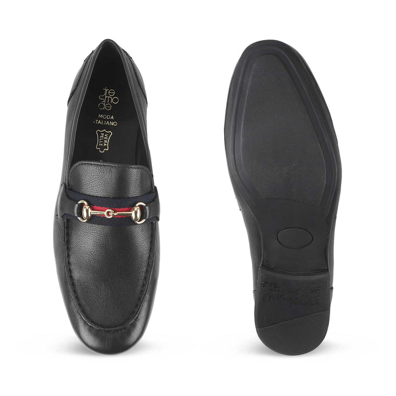 The Sense Black Sensation Loafers