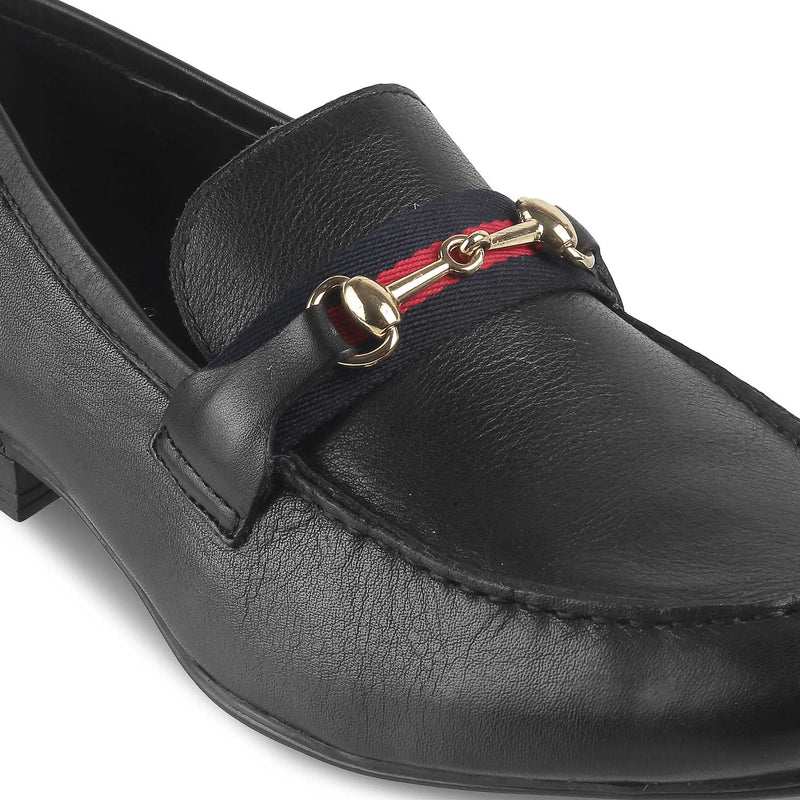 The Sense Black Sensation Loafers