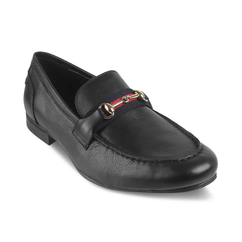 The Sense Black Sensation Loafers