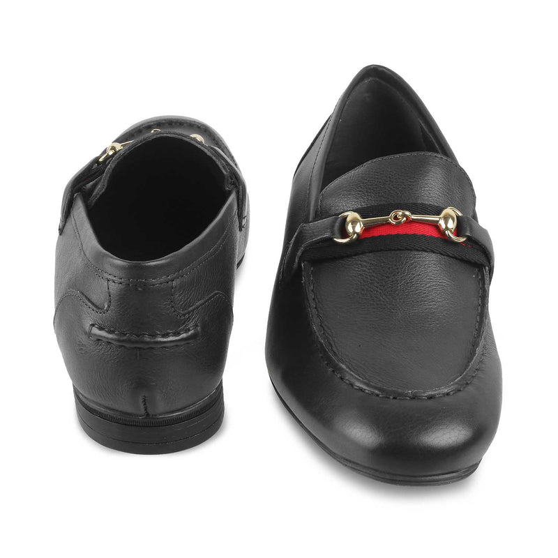 The Sense Black Sensation Loafers