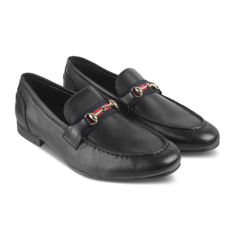 The Sense Black Sensation Loafers