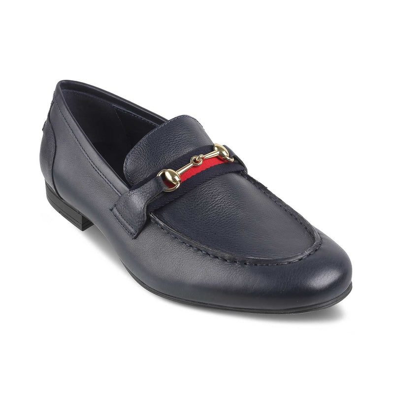 The Sense Blue Loafers for Men