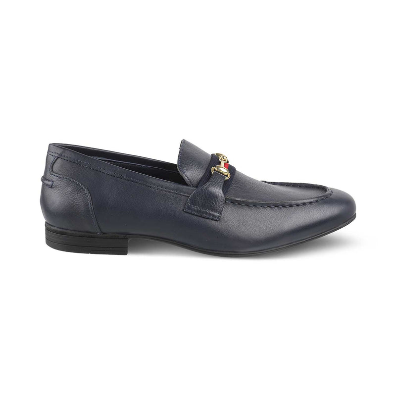 The Sense Blue Loafers for Men