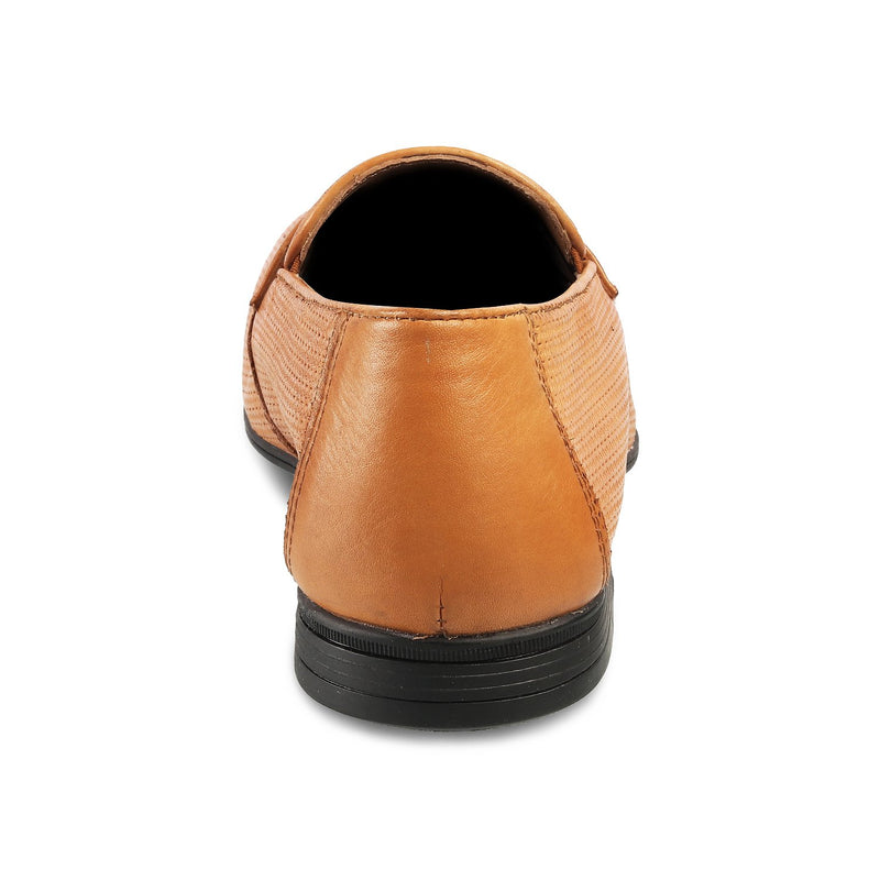 The Brix Tan Driving Loafers For Men