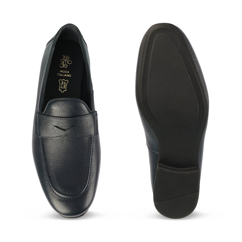 The Camden Blue Driving Loafers For Men