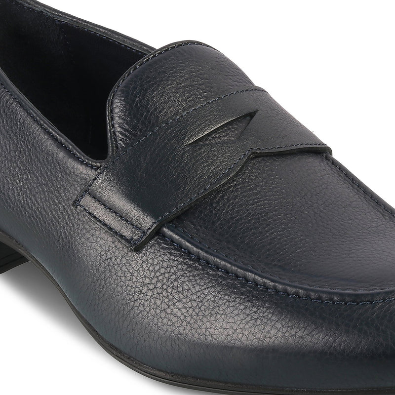 The Camden Blue Driving Loafers For Men