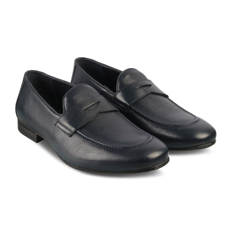 The Camden Blue Driving Loafers For Men