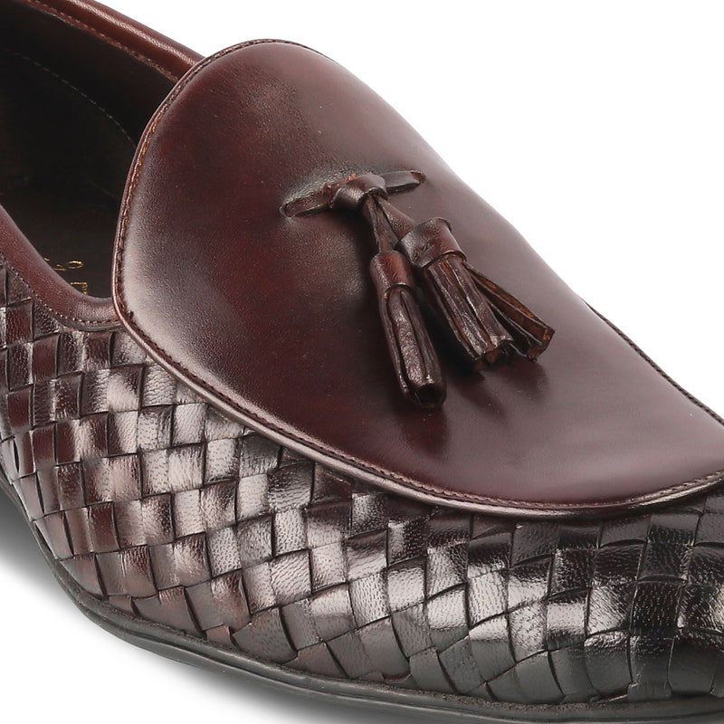 The Sobhach Brown Men's Smart Casual Leather Loafer