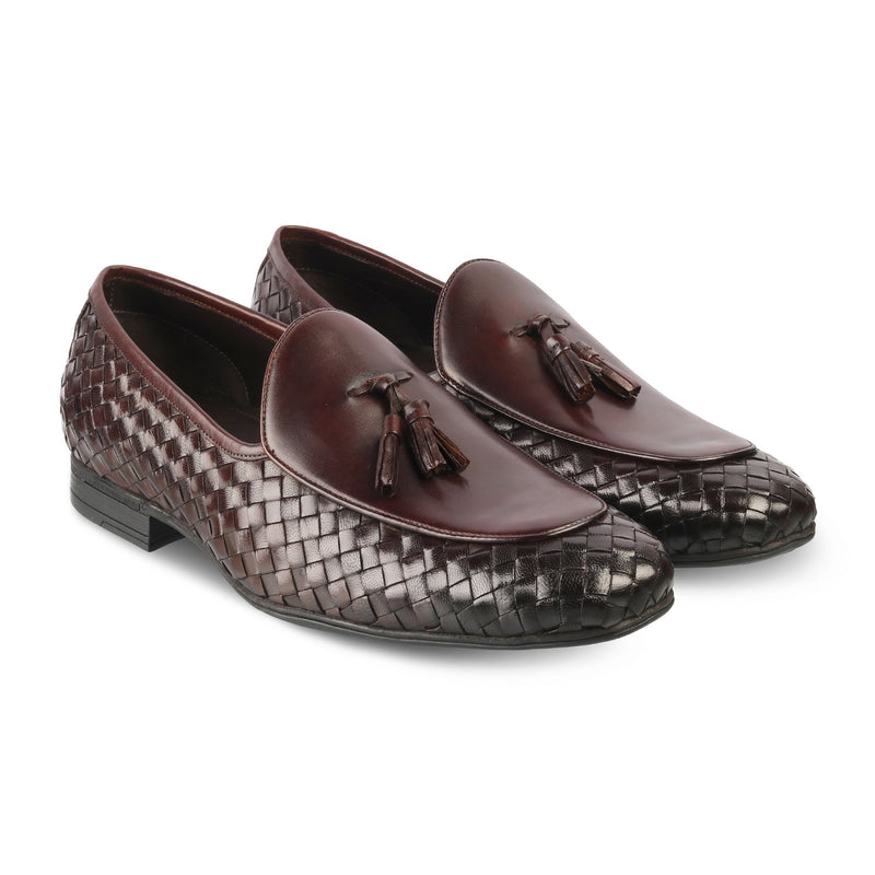 The Sobhach Brown Men's Smart Casual Leather Loafer