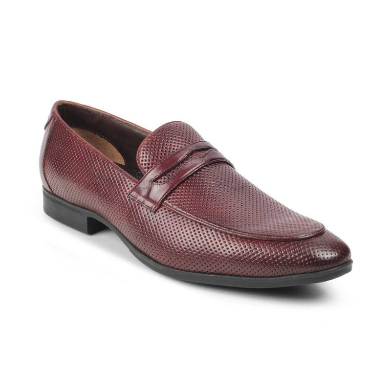 The Rosh Bordeaux Penny Loafers