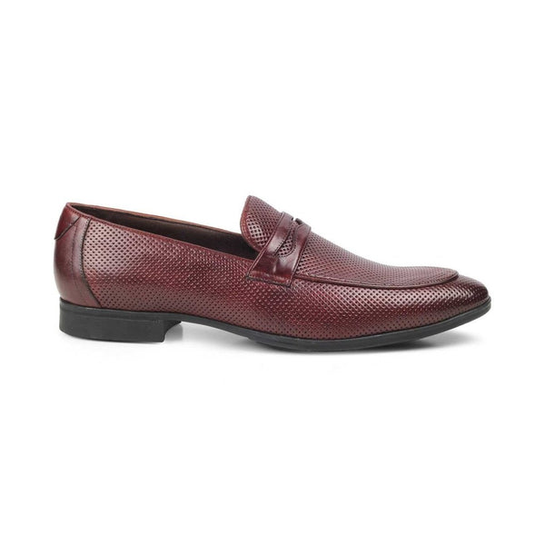 The Rosh Bordeaux Penny Loafers