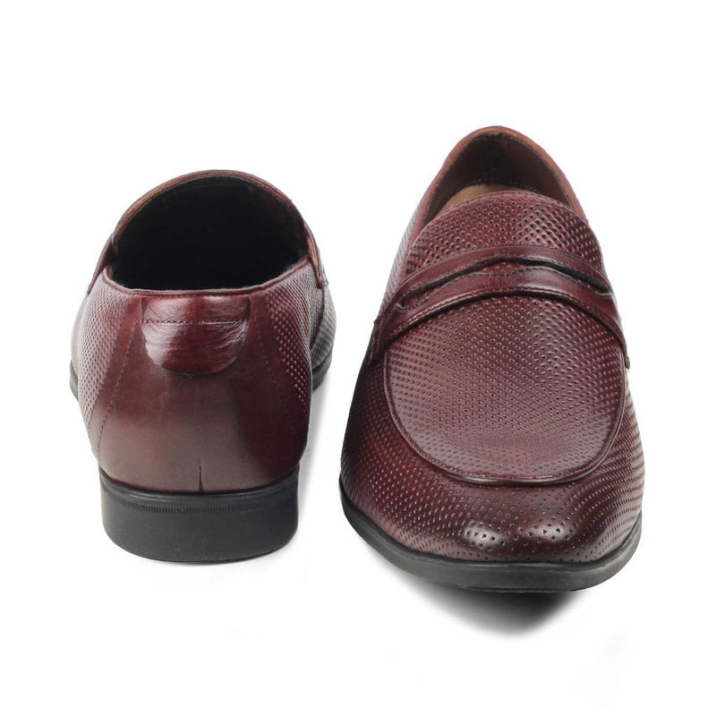 The Rosh Bordeaux Penny Loafers